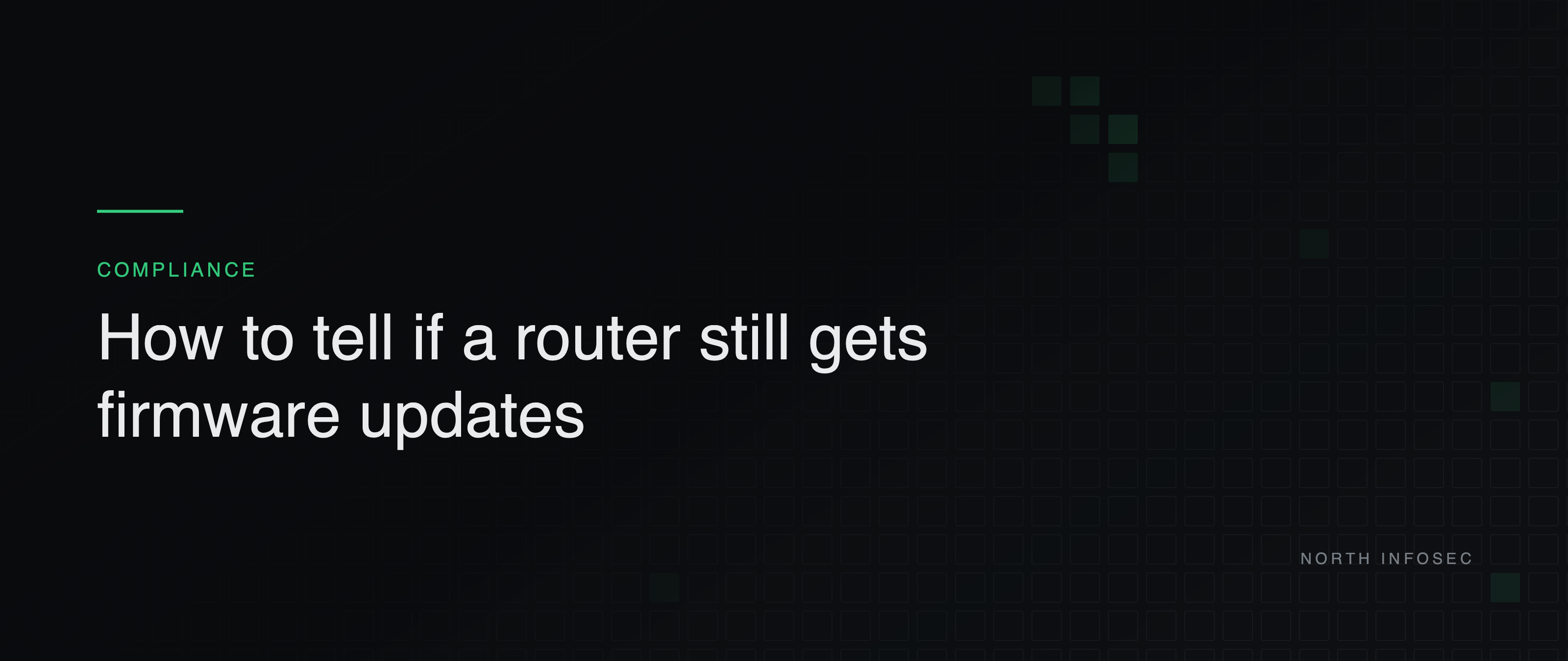 Article header: How to tell if a router still gets firmware updates